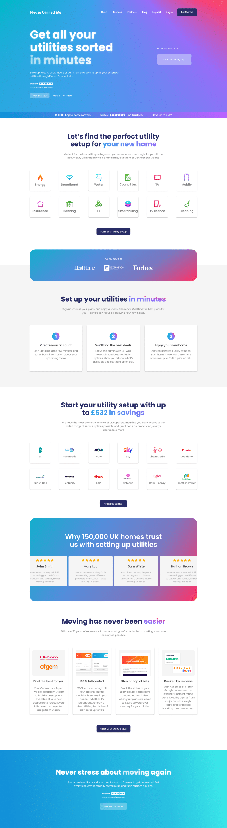 Landing Page Preview